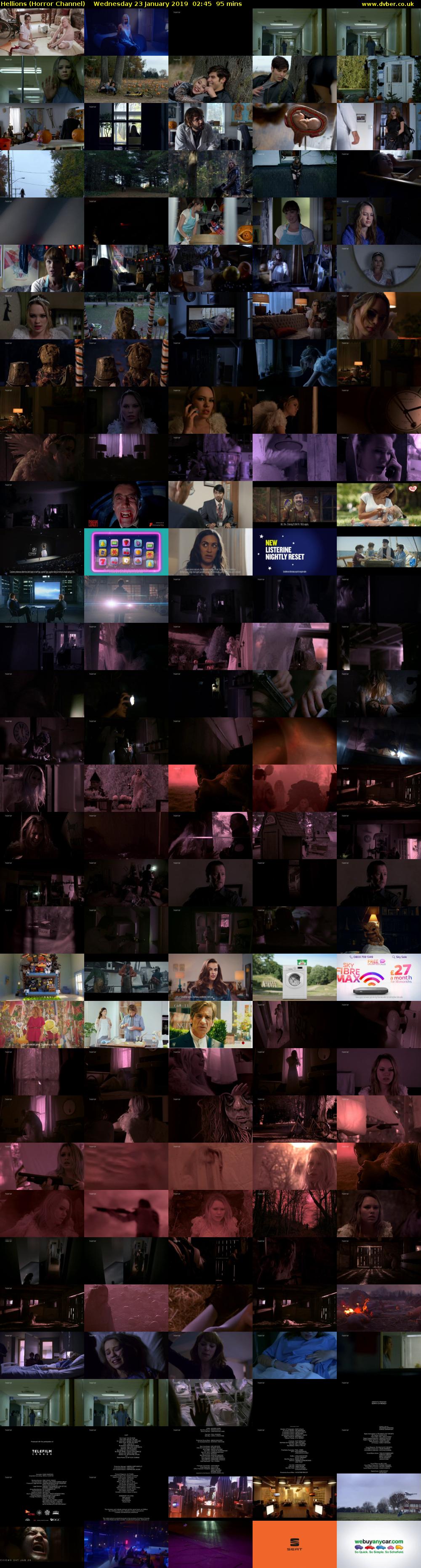 Hellions (Horror Channel) Wednesday 23 January 2019 02:45 - 04:20