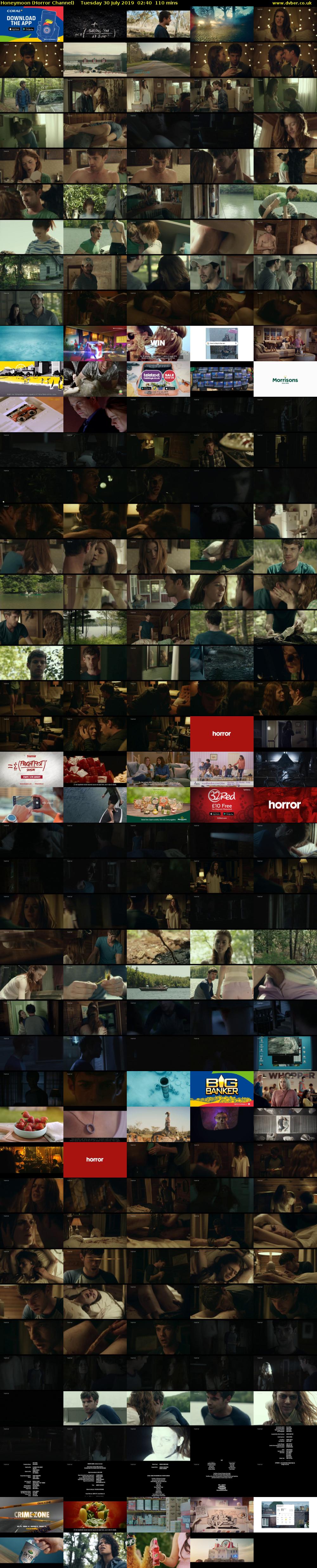Honeymoon (Horror Channel) Tuesday 30 July 2019 02:40 - 04:30