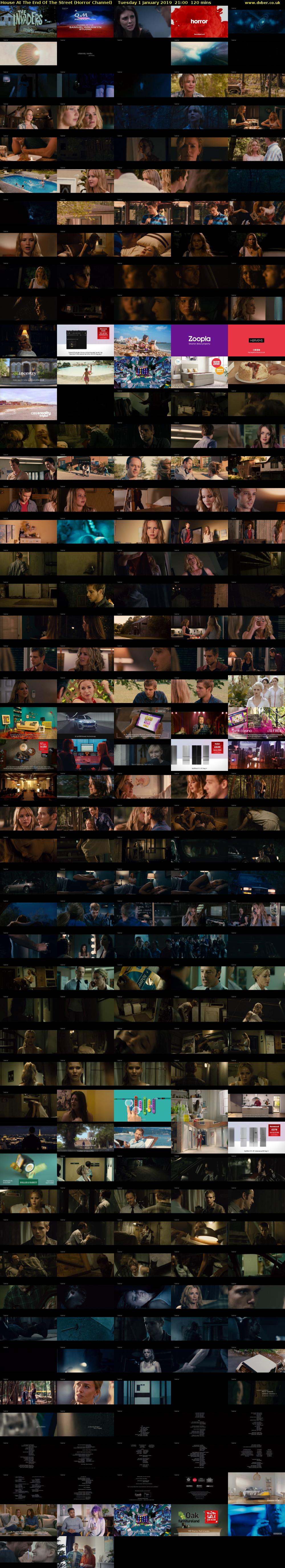 House At The End Of The Street (Horror Channel) Tuesday 1 January 2019 21:00 - 23:00