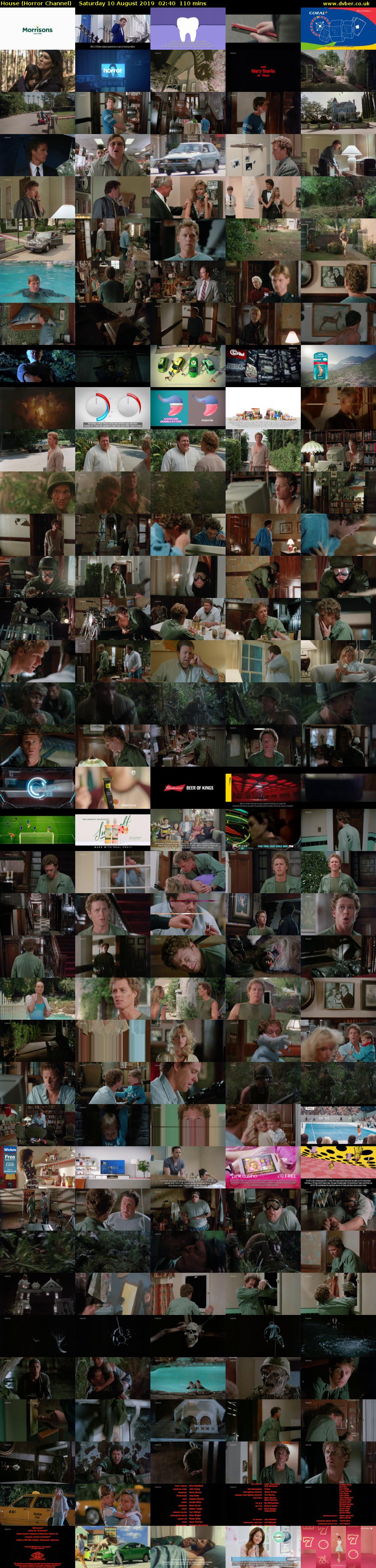 House (Horror Channel) Saturday 10 August 2019 02:40 - 04:30