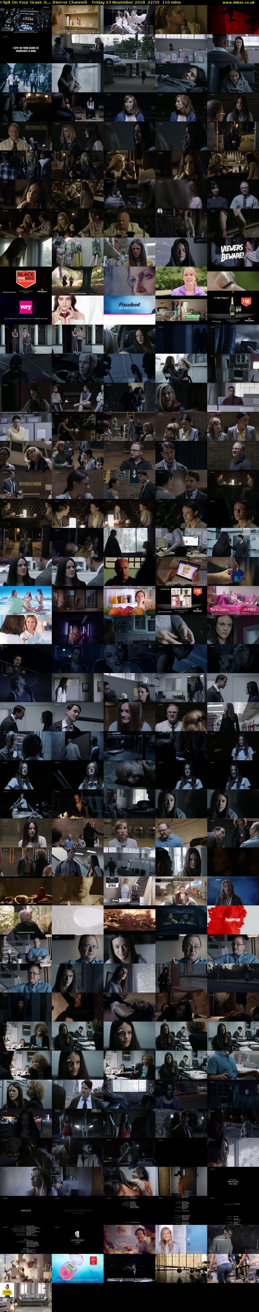 I Spit On Your Grave 3:... (Horror Channel) Friday 23 November 2018 22:55 - 00:45