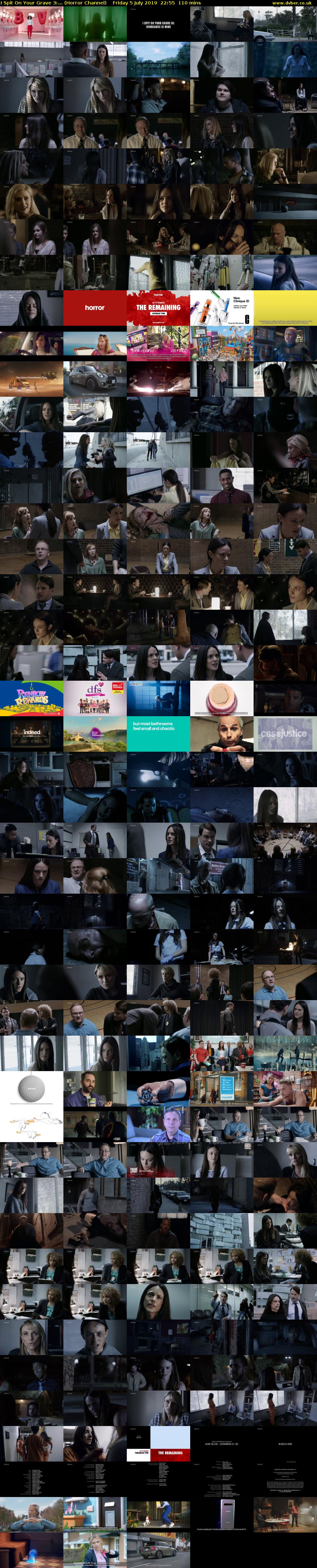I Spit On Your Grave 3:... (Horror Channel) Friday 5 July 2019 22:55 - 00:45