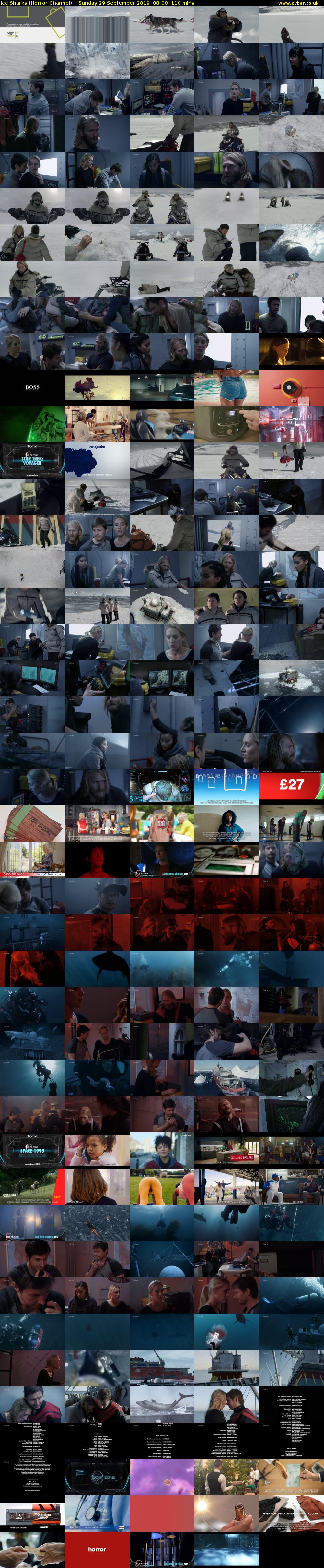 Ice Sharks (Horror Channel) Sunday 29 September 2019 08:00 - 09:50