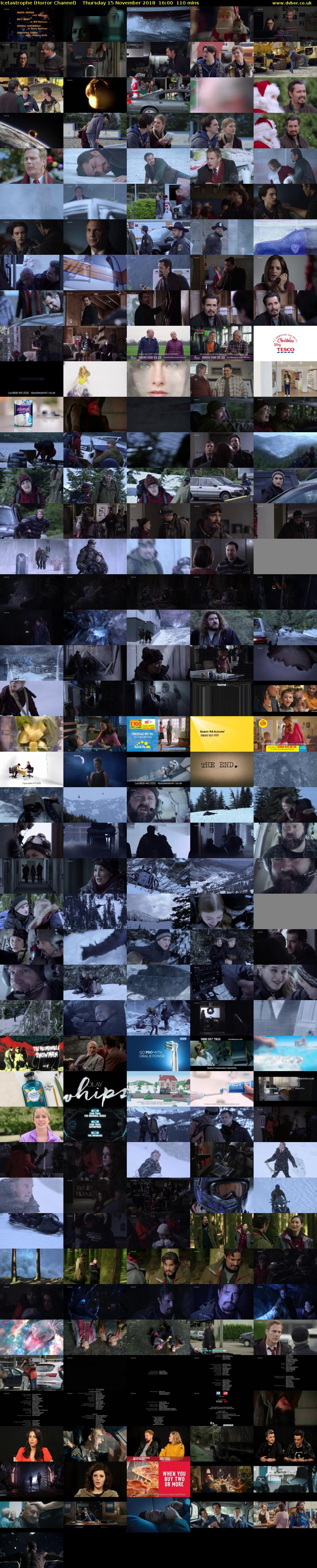 Icetastrophe (Horror Channel) Thursday 15 November 2018 16:00 - 17:50
