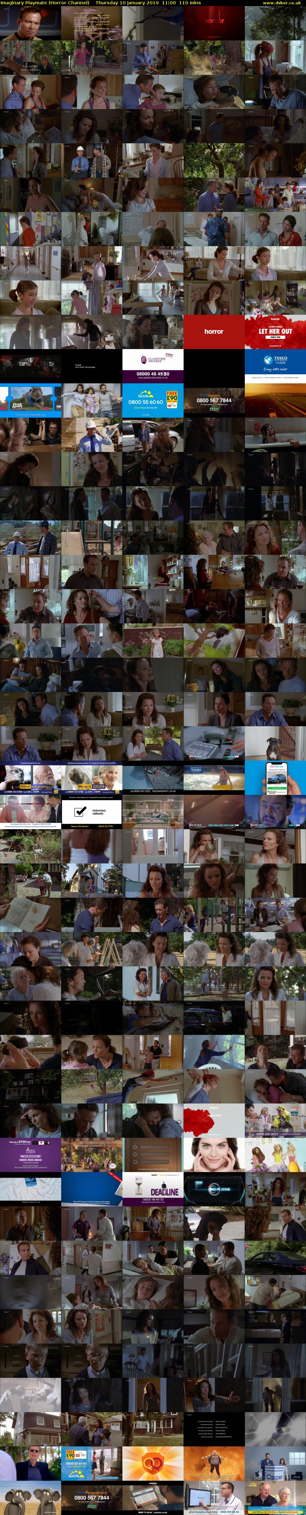 Imaginary Playmate (Horror Channel) Thursday 10 January 2019 11:00 - 12:50