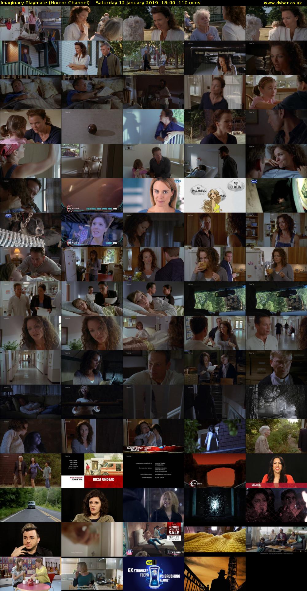 Imaginary Playmate (Horror Channel) Saturday 12 January 2019 18:40 - 20:30