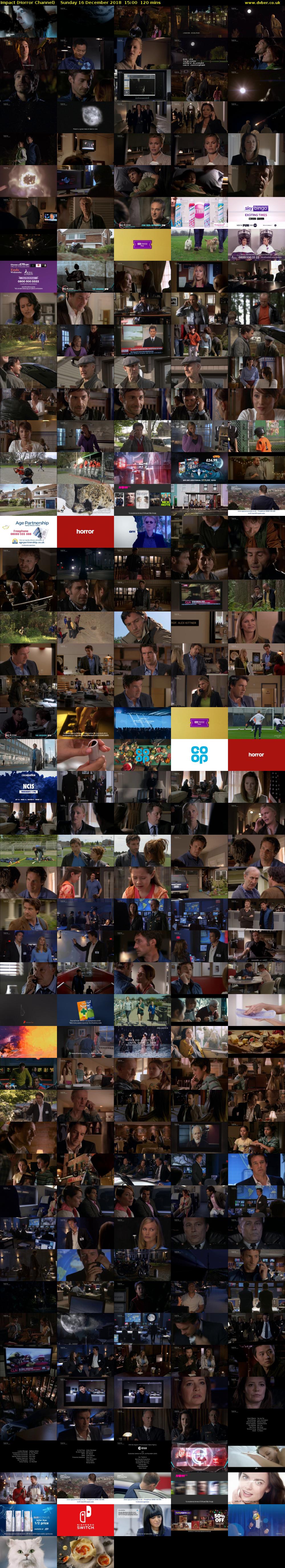 Impact (Horror Channel) Sunday 16 December 2018 15:00 - 17:00