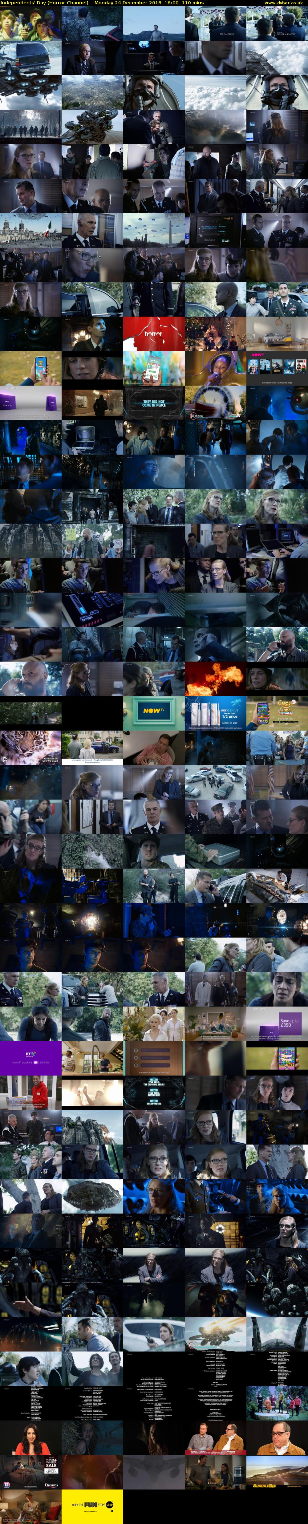 Independents' Day (Horror Channel) Monday 24 December 2018 16:00 - 17:50