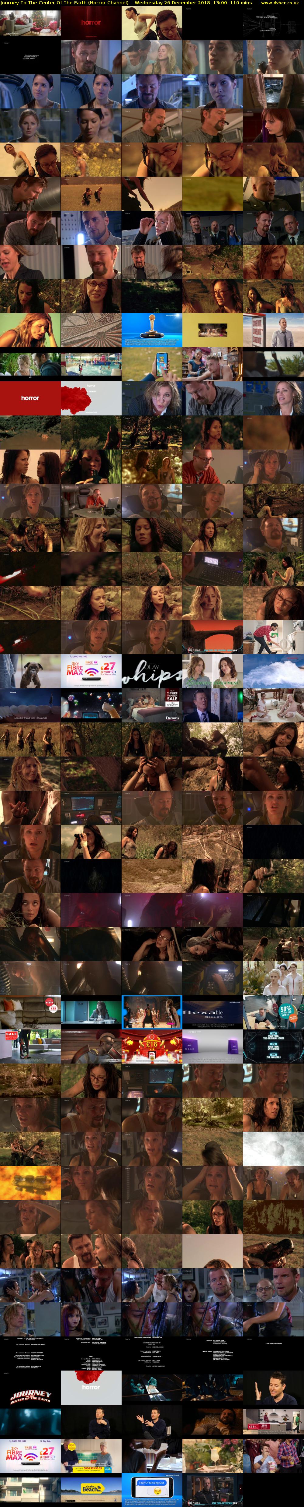 Journey to the Center of the Earth (Horror Channel) Wednesday 26 December 2018 13:00 - 14:50