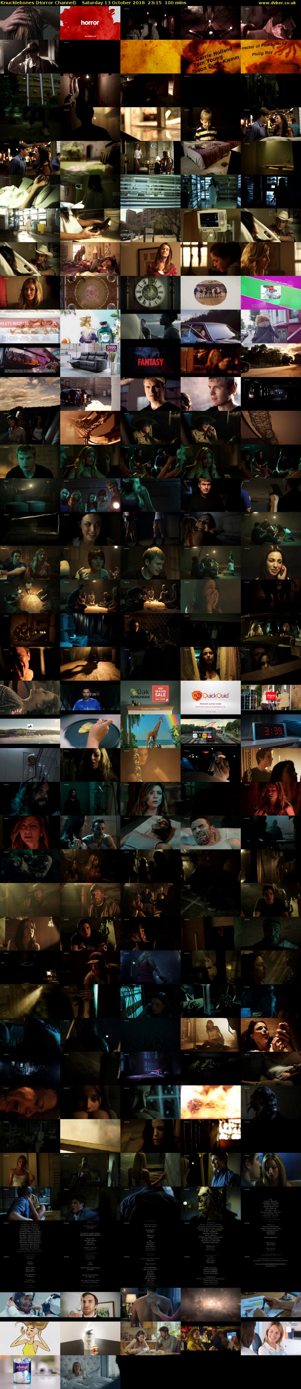 Knucklebones (Horror Channel) Saturday 13 October 2018 23:15 - 00:55