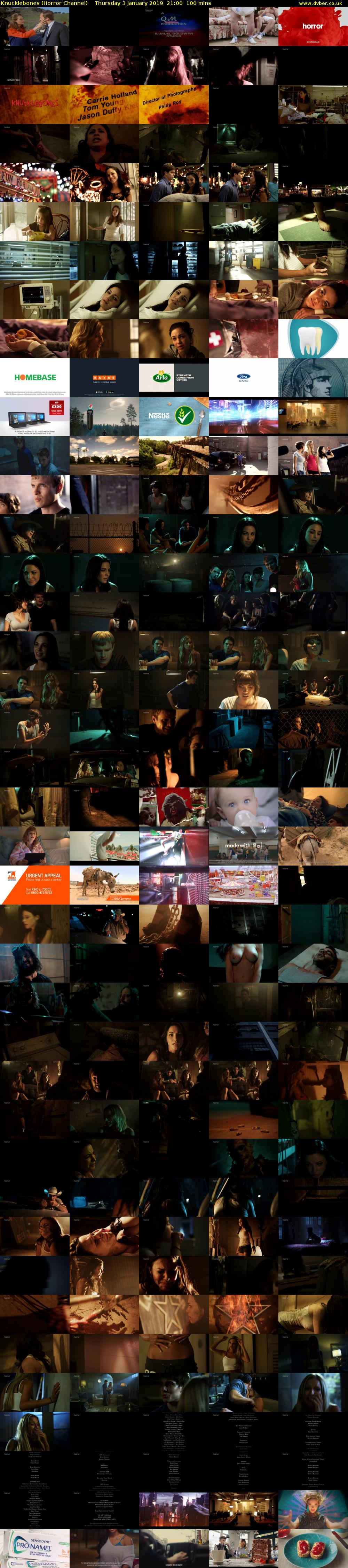 Knucklebones (Horror Channel) Thursday 3 January 2019 21:00 - 22:40