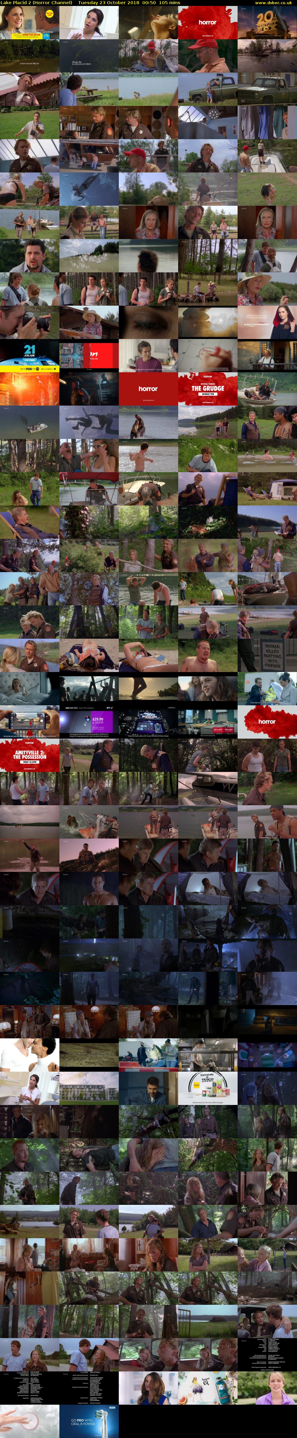 Lake Placid 2 (Horror Channel) Tuesday 23 October 2018 00:50 - 02:35