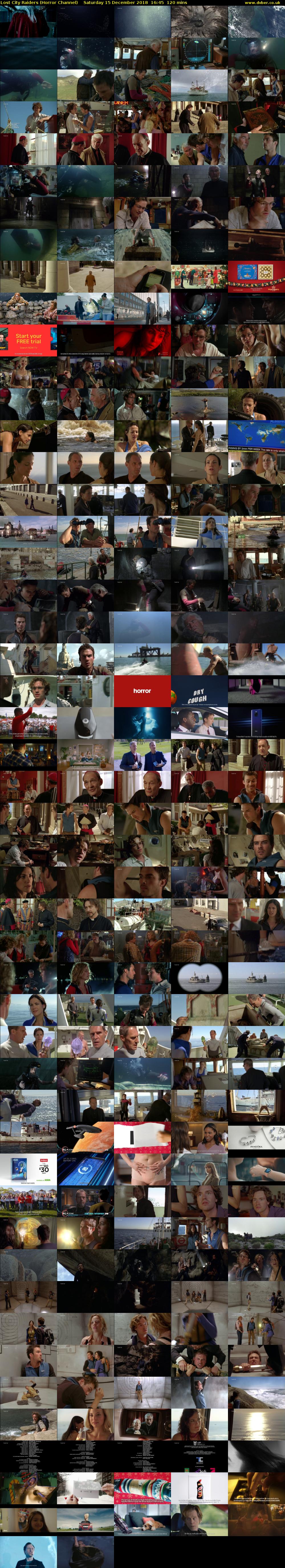 Lost City Raiders (Horror Channel) Saturday 15 December 2018 16:45 - 18:45