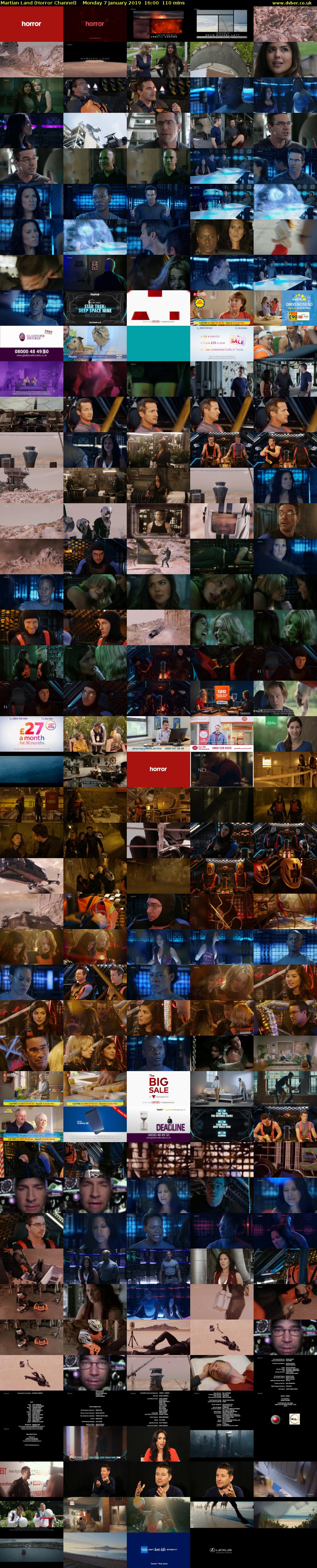 Martian Land (Horror Channel) Monday 7 January 2019 16:00 - 17:50