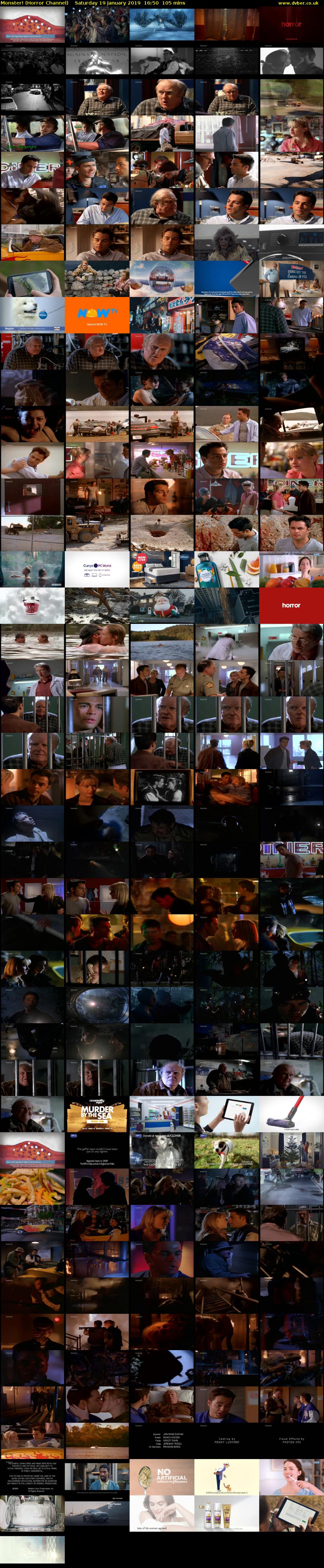 Monster! (Horror Channel) Saturday 19 January 2019 16:50 - 18:35