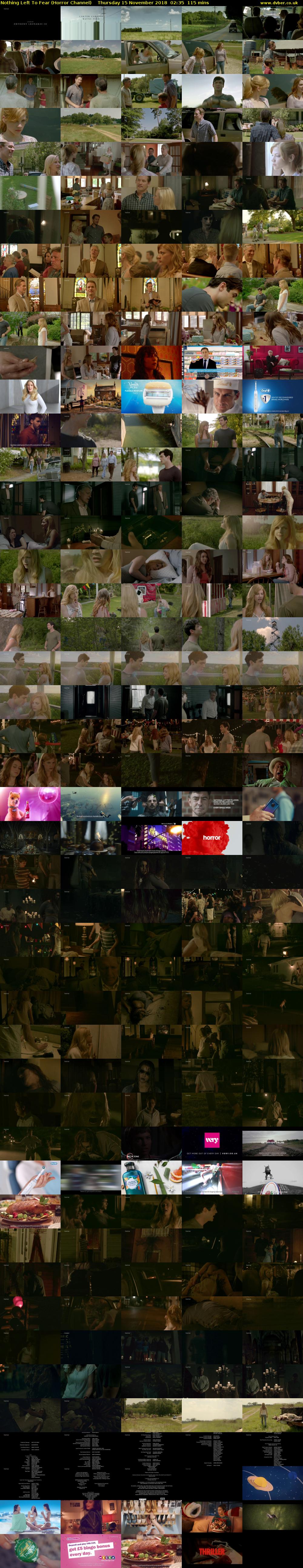 Nothing Left To Fear (Horror Channel) Thursday 15 November 2018 02:35 - 04:30