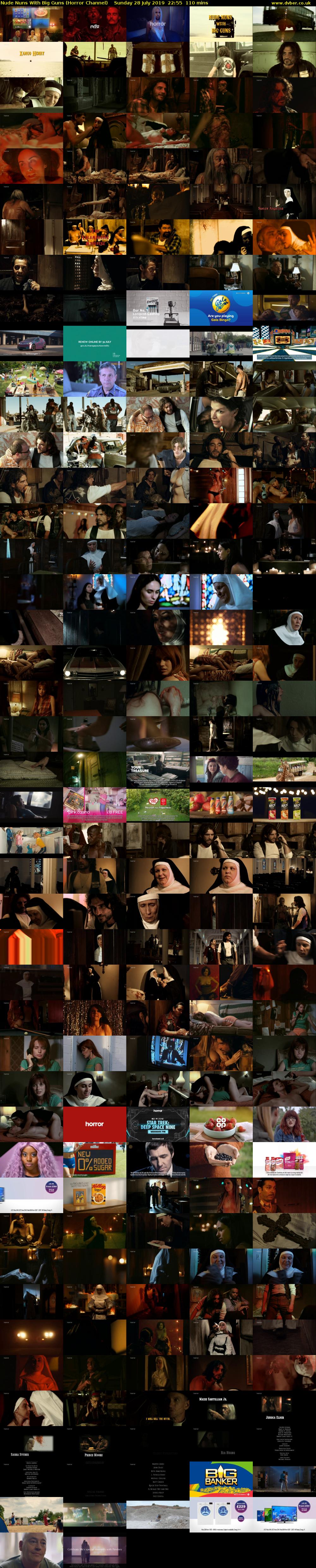 Nude Nuns With Big Guns (Horror Channel) Sunday 28 July 2019 22:55 - 00:45