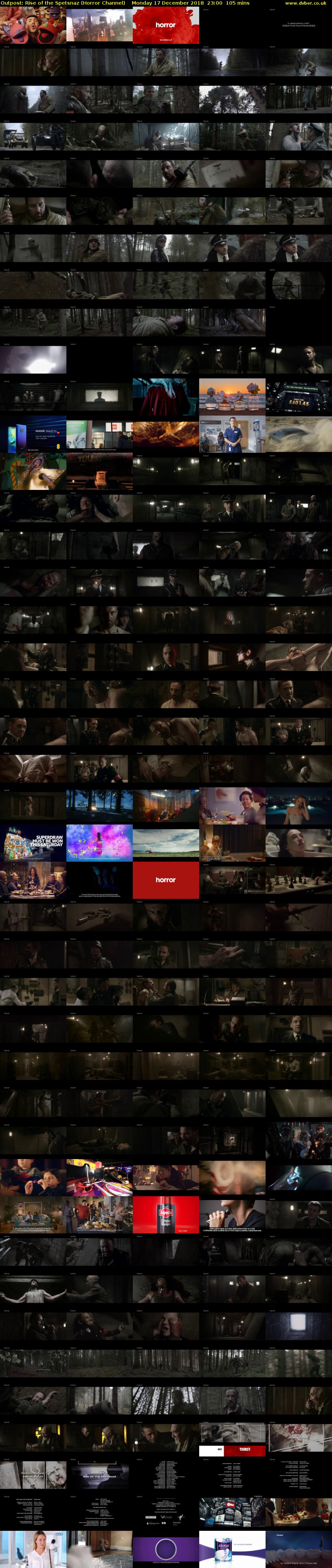 Outpost: Rise of the Spetsnaz (Horror Channel) Monday 17 December 2018 23:00 - 00:45