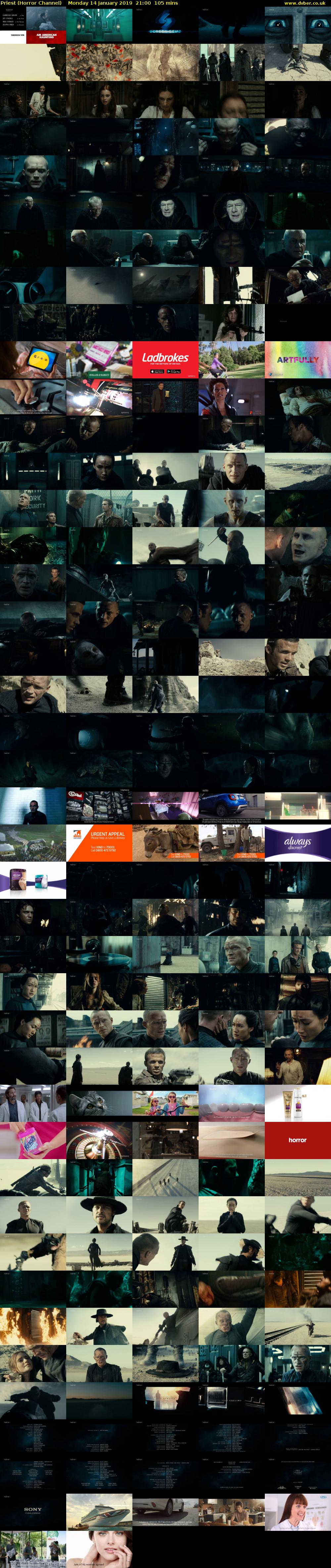 Priest (Horror Channel) Monday 14 January 2019 21:00 - 22:45