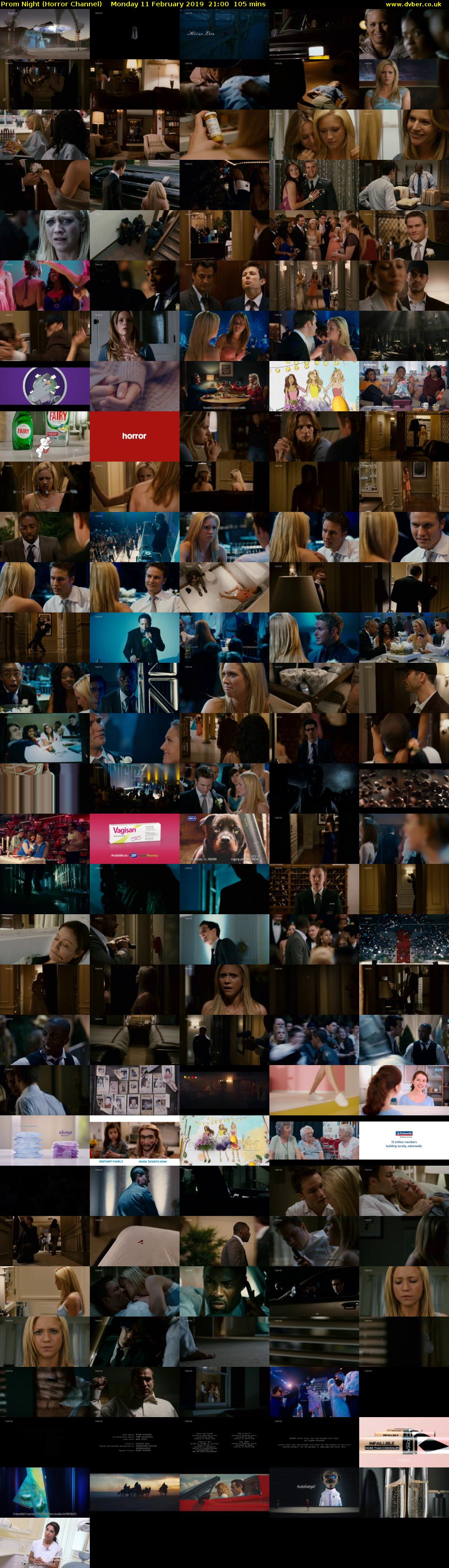 Prom Night (Horror Channel) Monday 11 February 2019 21:00 - 22:45