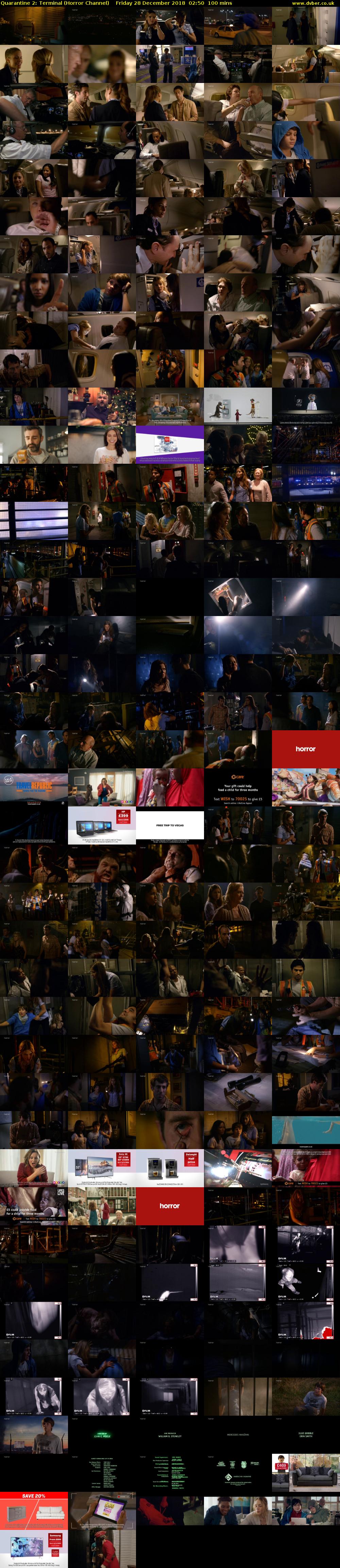 Quarantine 2: Terminal (Horror Channel) Friday 28 December 2018 02:50 - 04:30