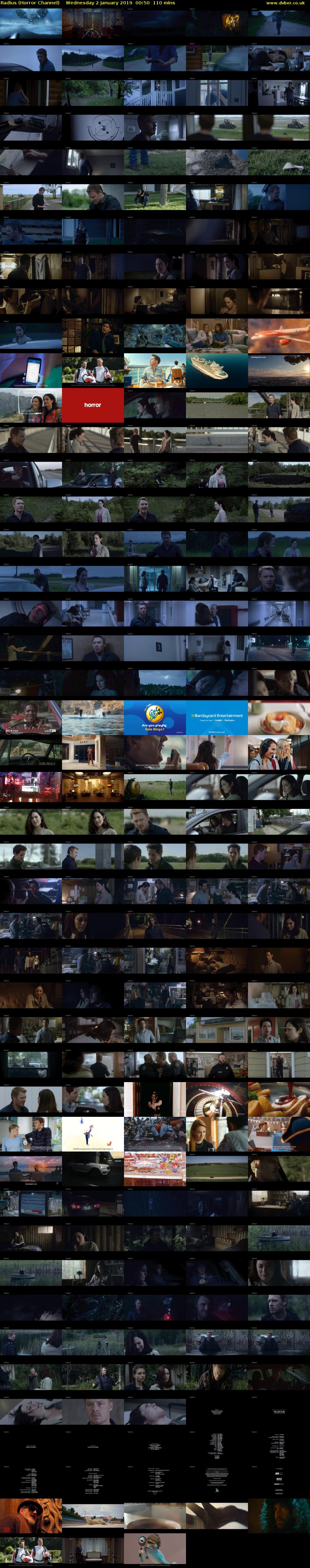 Radius (Horror Channel) Wednesday 2 January 2019 00:50 - 02:40