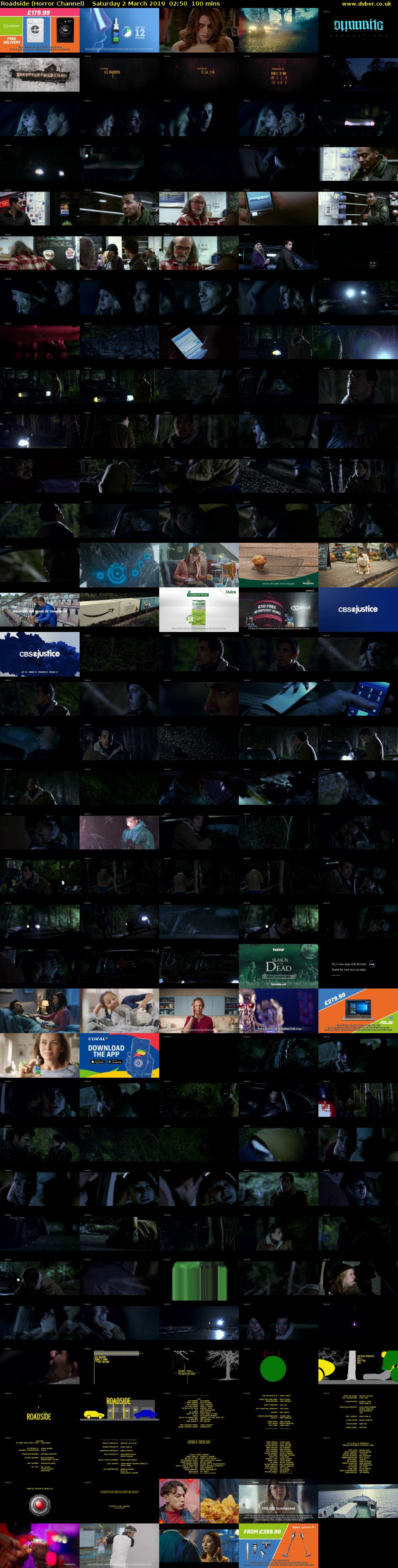Roadside (Horror Channel) Saturday 2 March 2019 02:50 - 04:30