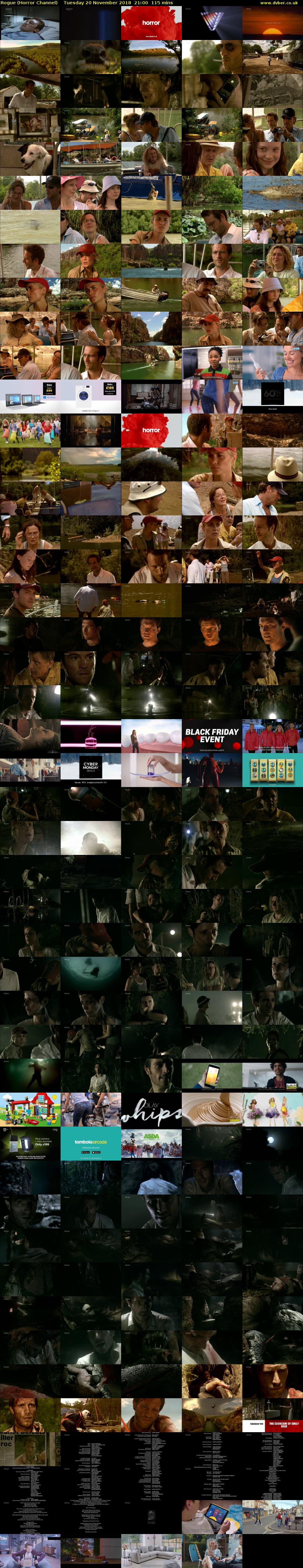 Rogue (Horror Channel) Tuesday 20 November 2018 21:00 - 22:55