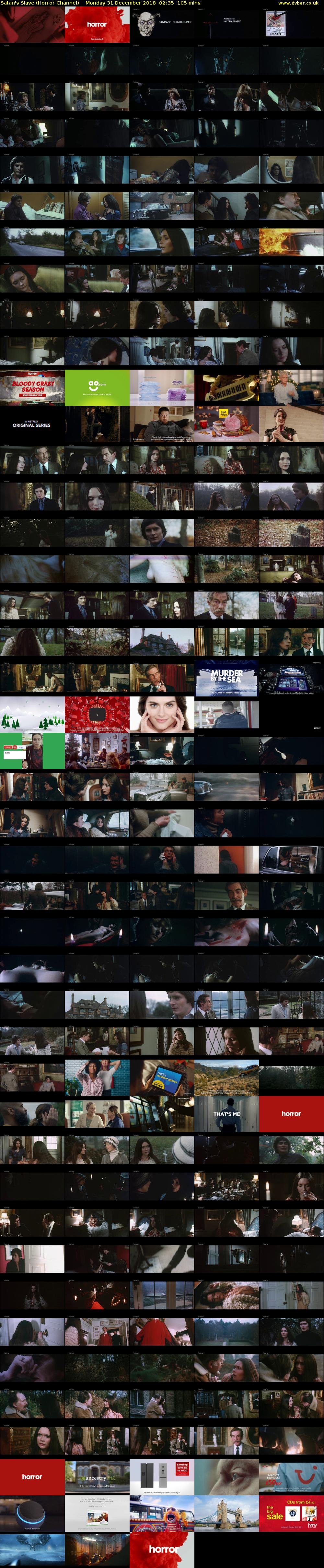 Satan's Slave (Horror Channel) Monday 31 December 2018 02:35 - 04:20