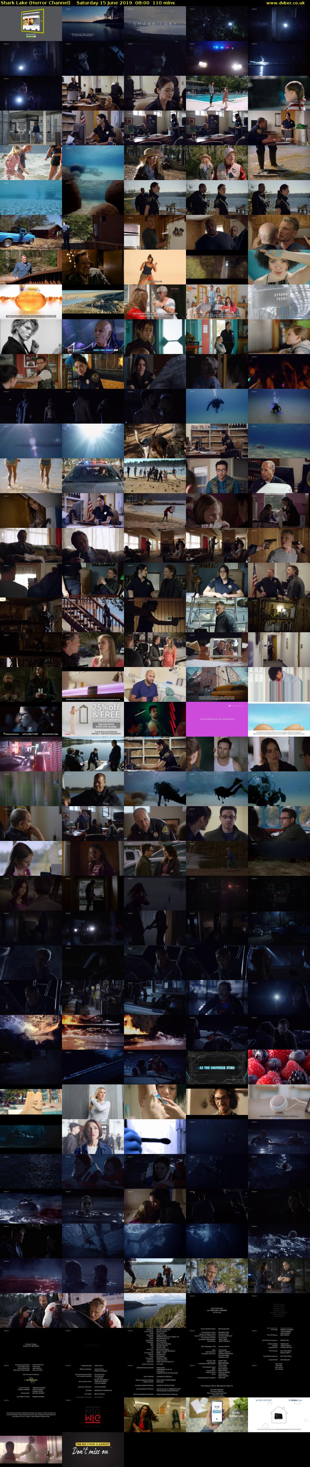 Shark Lake (Horror Channel) Saturday 15 June 2019 08:00 - 09:50