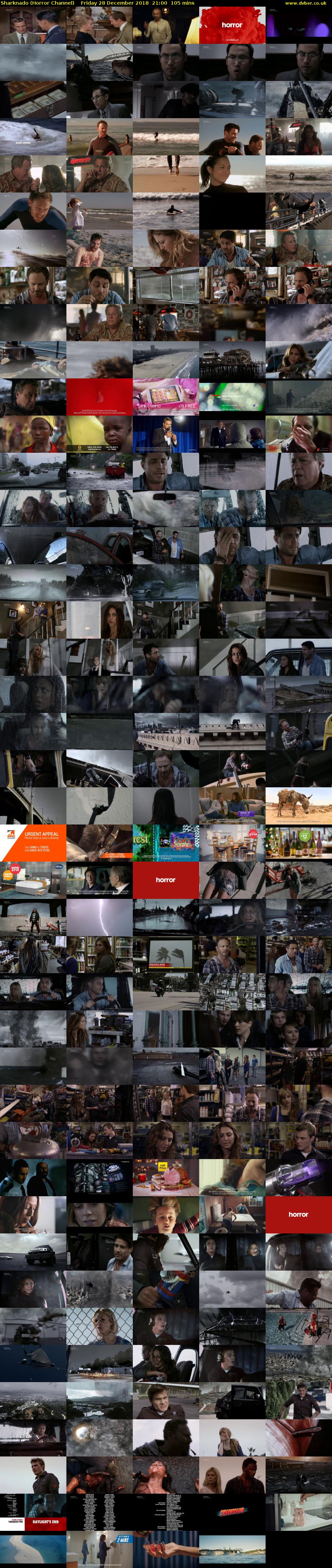 Sharknado (Horror Channel) Friday 28 December 2018 21:00 - 22:45