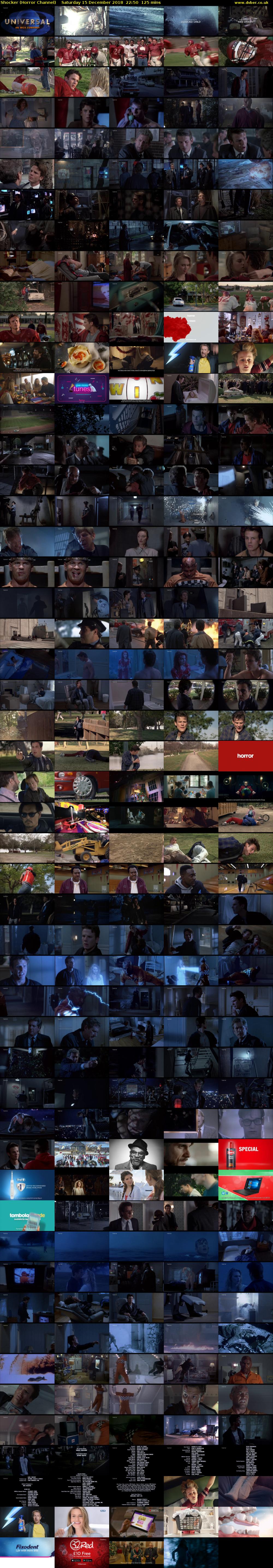 Shocker (Horror Channel) Saturday 15 December 2018 22:50 - 00:55