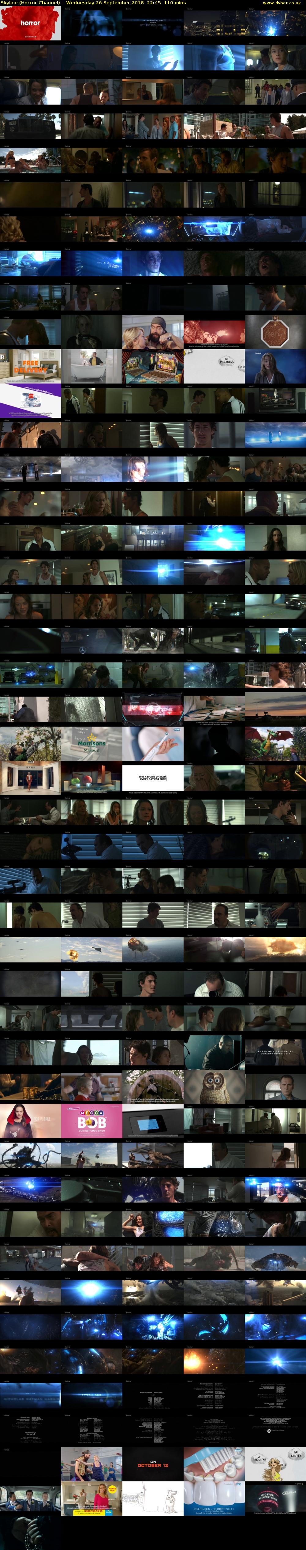 Skyline (Horror Channel) Wednesday 26 September 2018 22:45 - 00:35