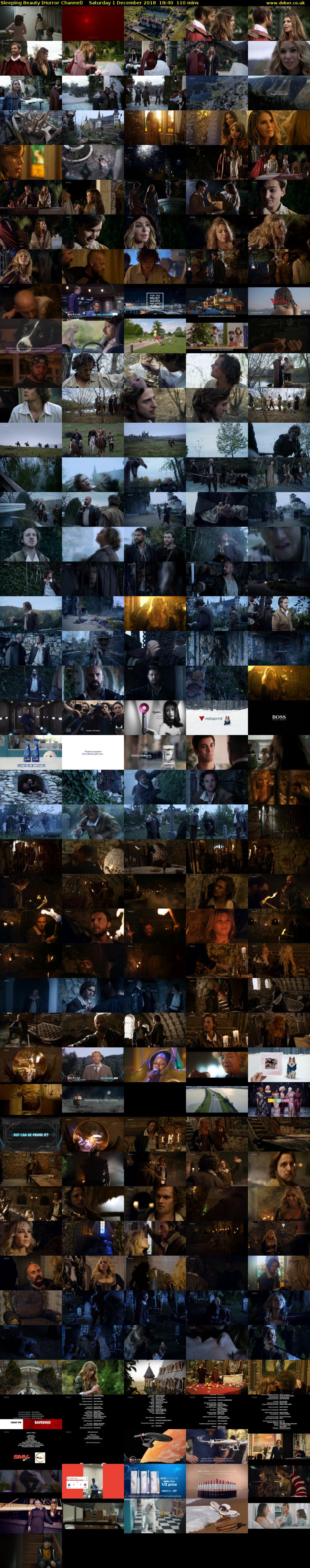 Sleeping Beauty (Horror Channel) Saturday 1 December 2018 18:40 - 20:30