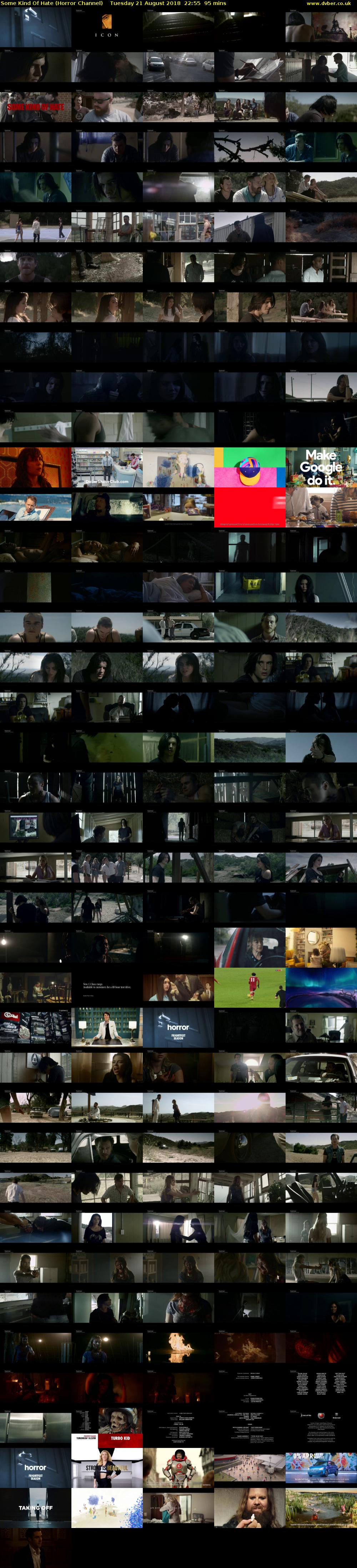 Some Kind Of Hate (Horror Channel) Tuesday 21 August 2018 22:55 - 00:30