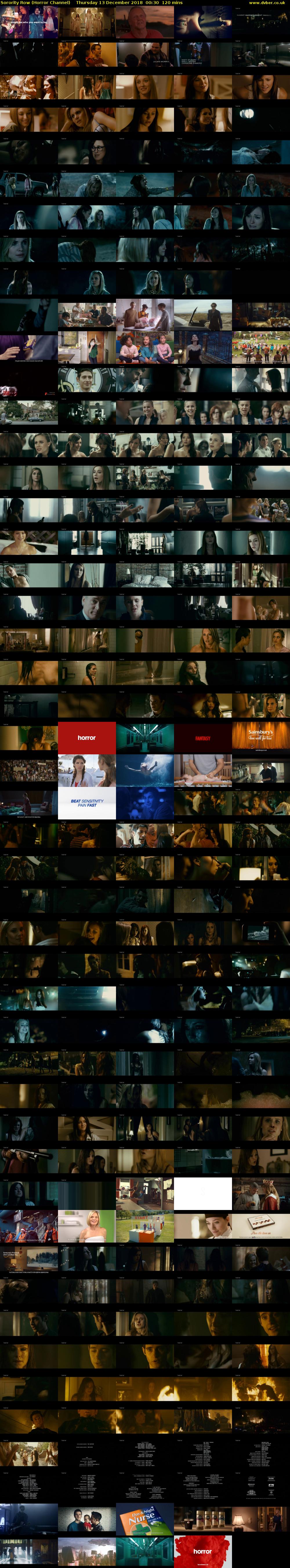 Sorority Row (Horror Channel) Thursday 13 December 2018 00:30 - 02:30