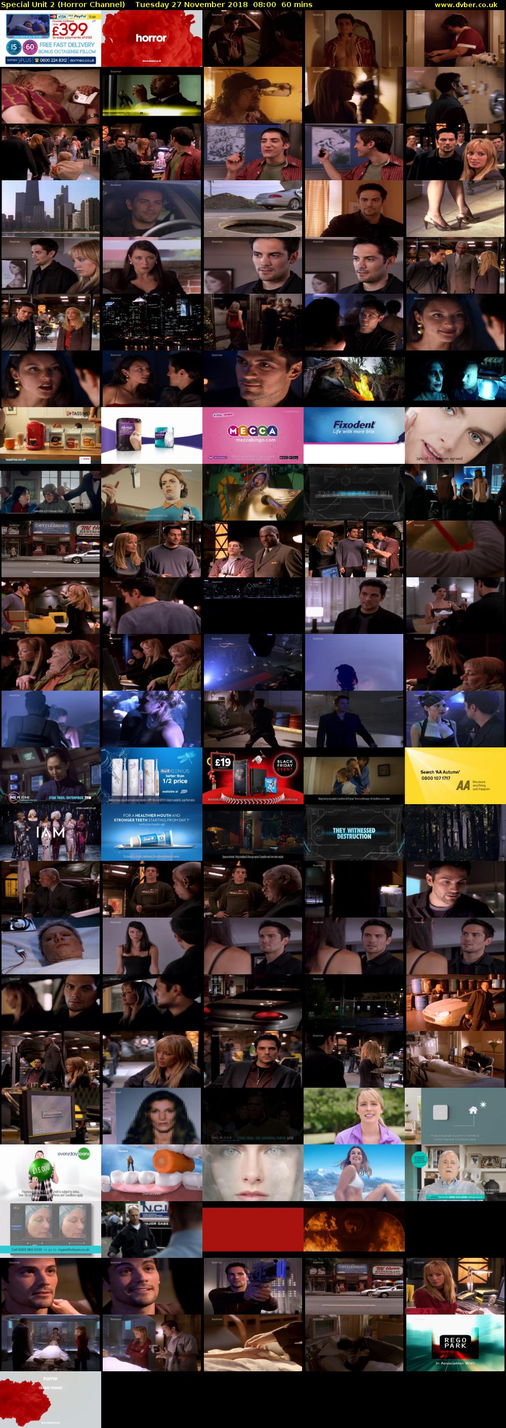 Special Unit 2 (Horror Channel) Tuesday 27 November 2018 08:00 - 09:00