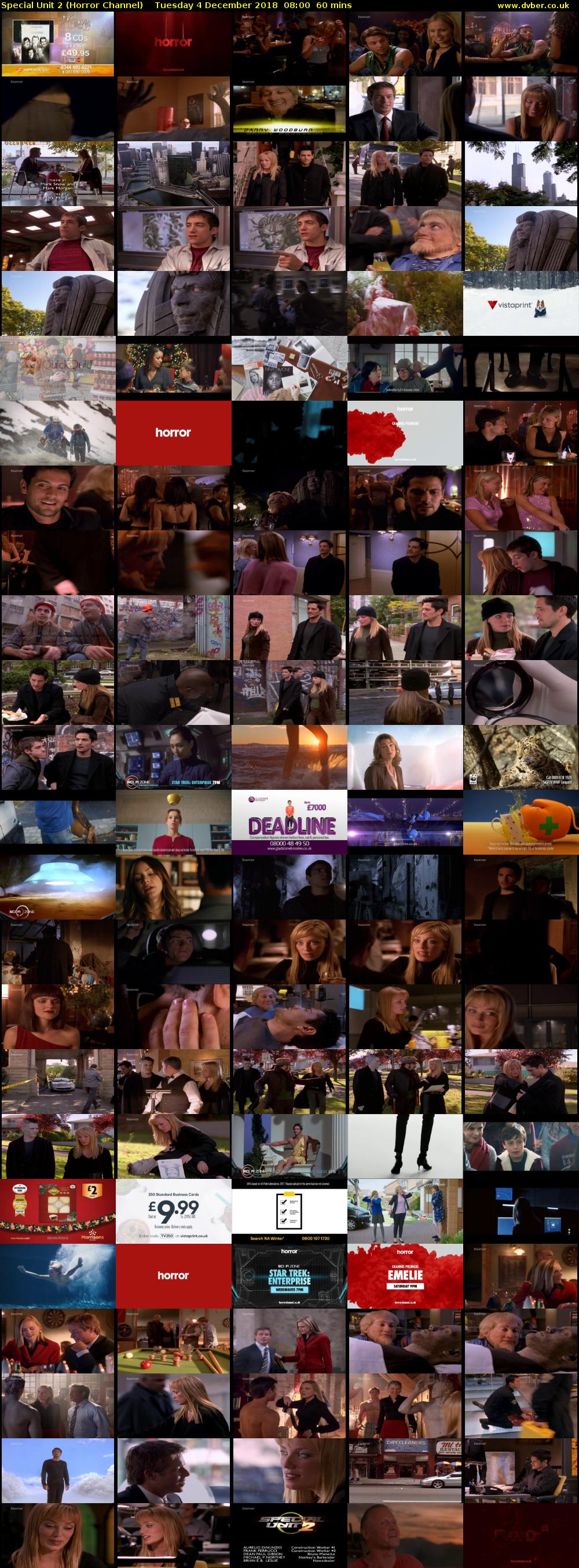 Special Unit 2 (Horror Channel) Tuesday 4 December 2018 08:00 - 09:00