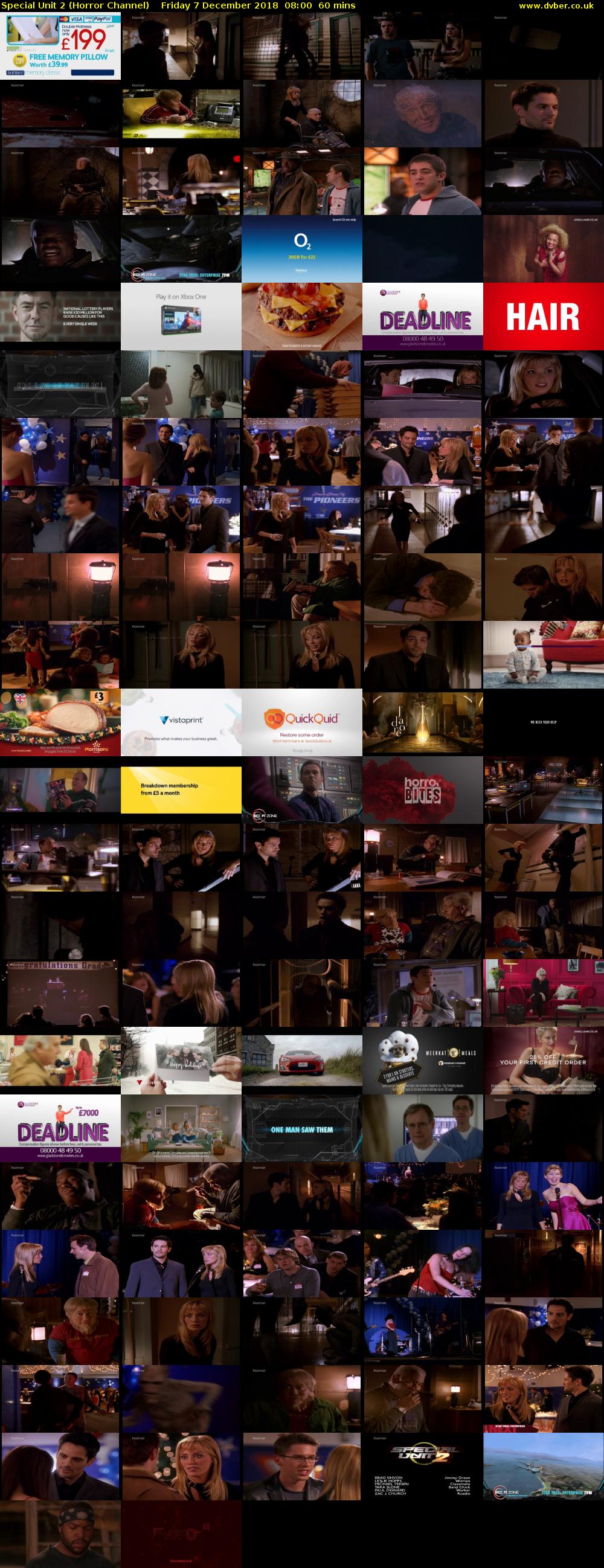 Special Unit 2 (Horror Channel) Friday 7 December 2018 08:00 - 09:00