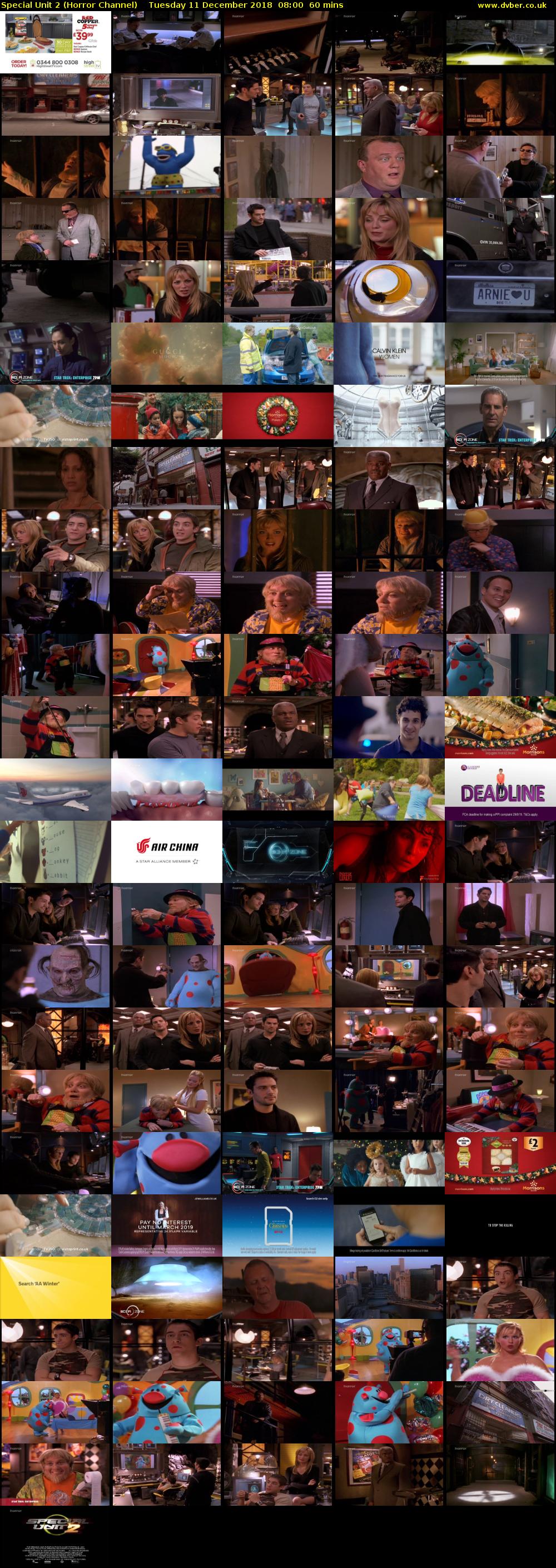 Special Unit 2 (Horror Channel) Tuesday 11 December 2018 08:00 - 09:00