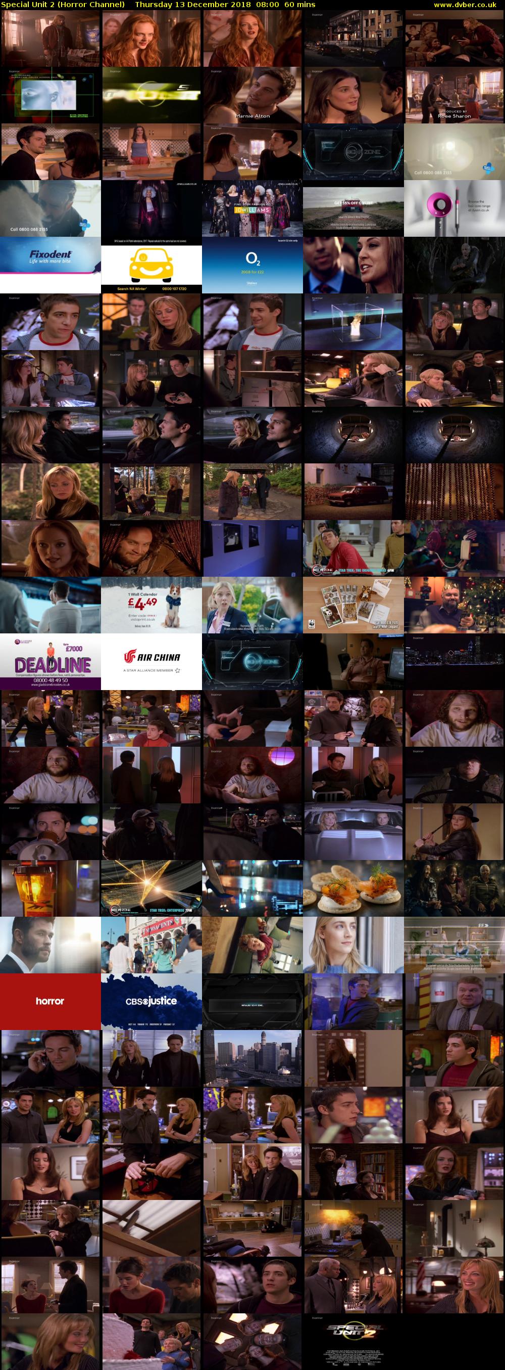 Special Unit 2 (Horror Channel) Thursday 13 December 2018 08:00 - 09:00