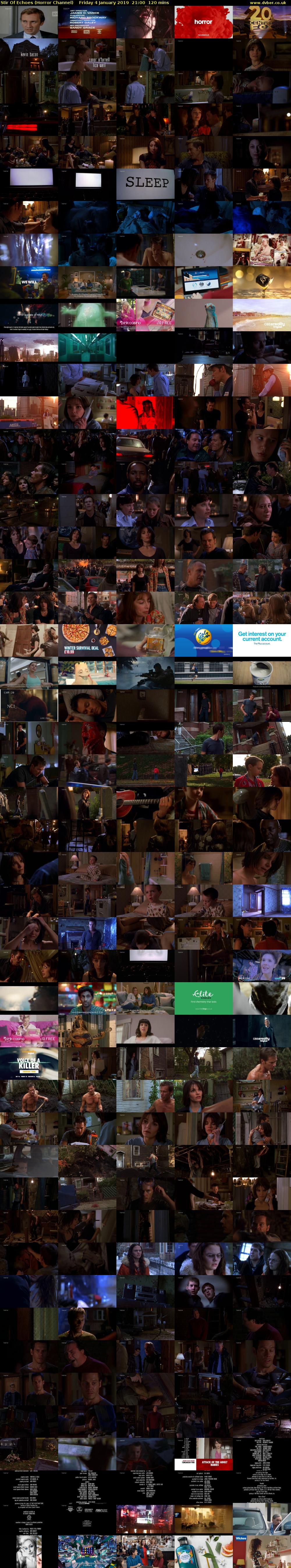 Stir Of Echoes (Horror Channel) Friday 4 January 2019 21:00 - 23:00