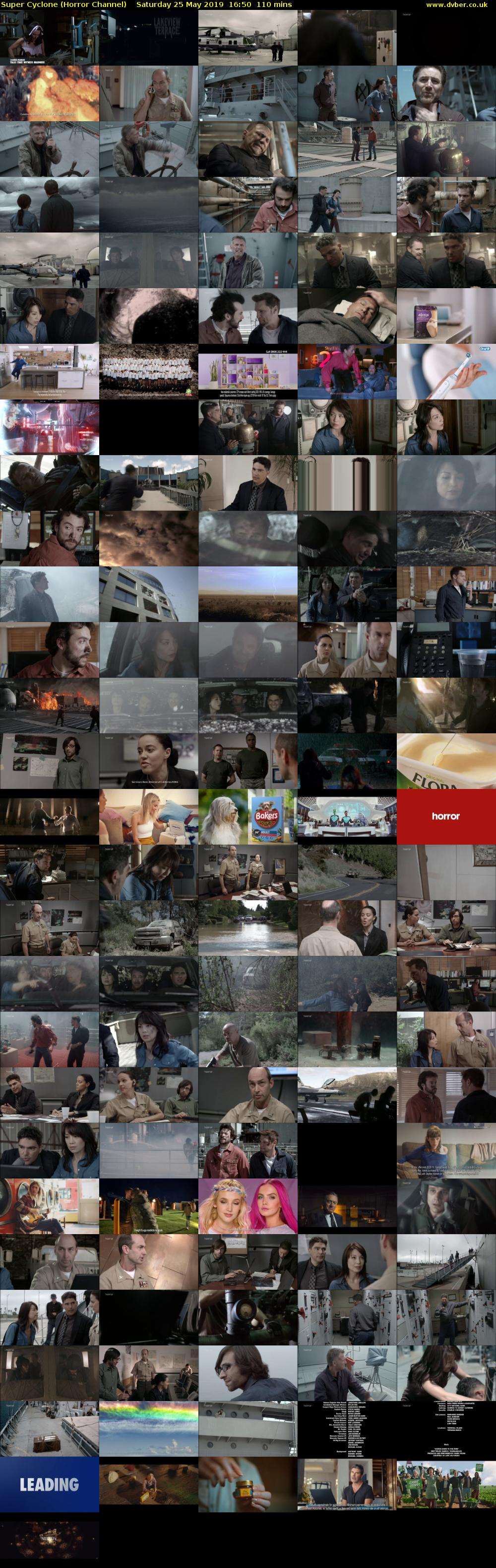 Super Cyclone (Horror Channel) Saturday 25 May 2019 16:50 - 18:40
