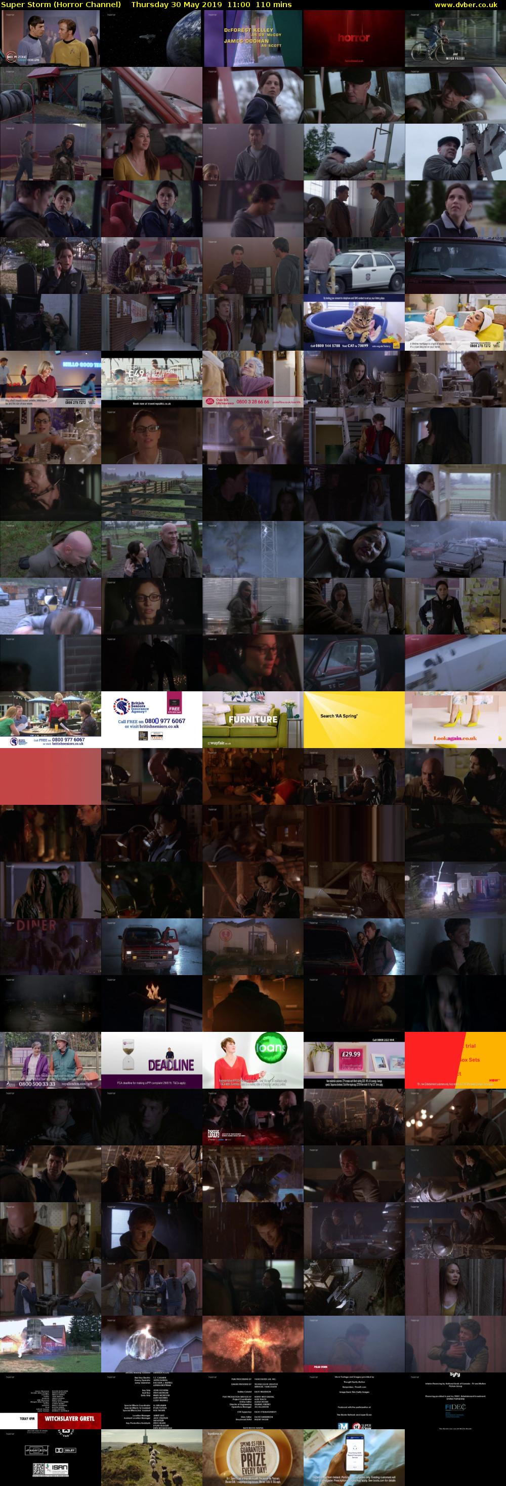 Super Storm (Horror Channel) Thursday 30 May 2019 11:00 - 12:50