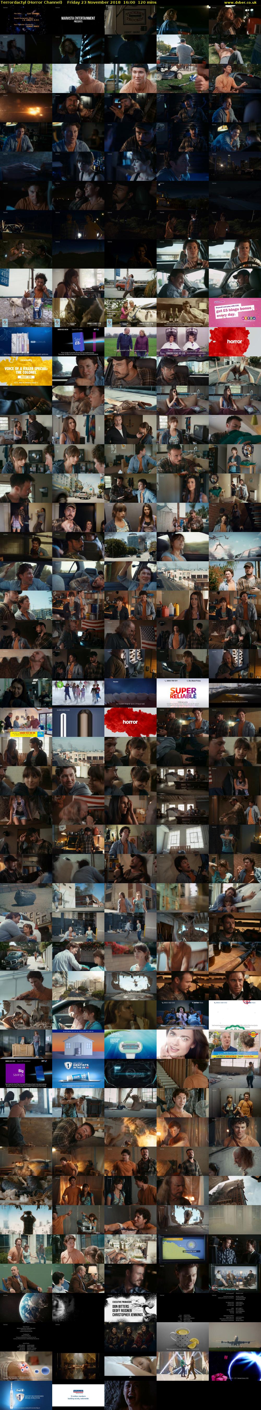 Terrordactyl (Horror Channel) Friday 23 November 2018 16:00 - 18:00