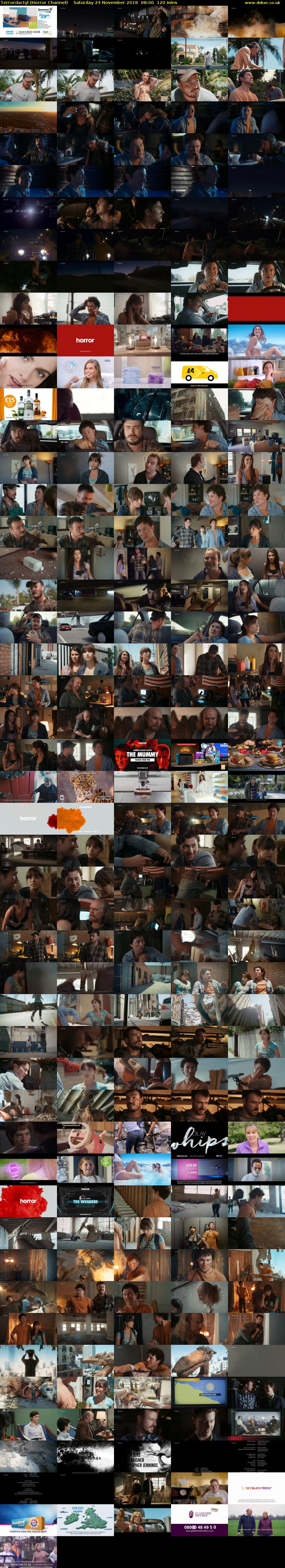 Terrordactyl (Horror Channel) Saturday 24 November 2018 08:00 - 10:00