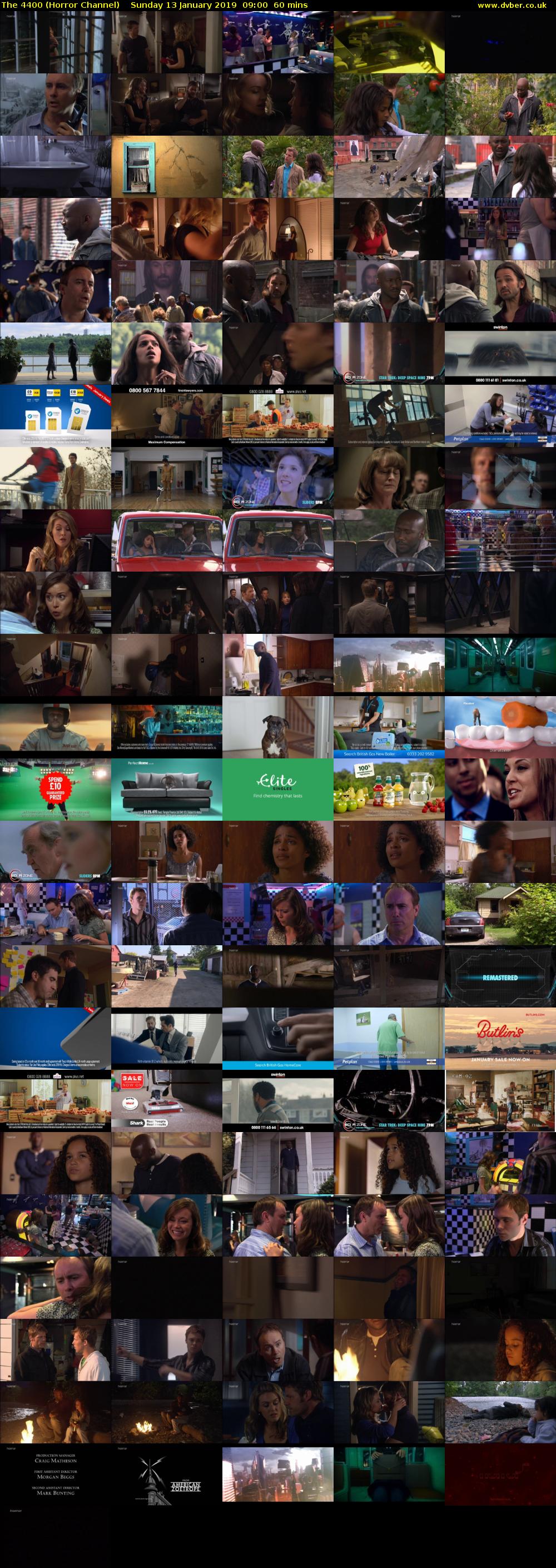 The 4400 (Horror Channel) Sunday 13 January 2019 09:00 - 10:00