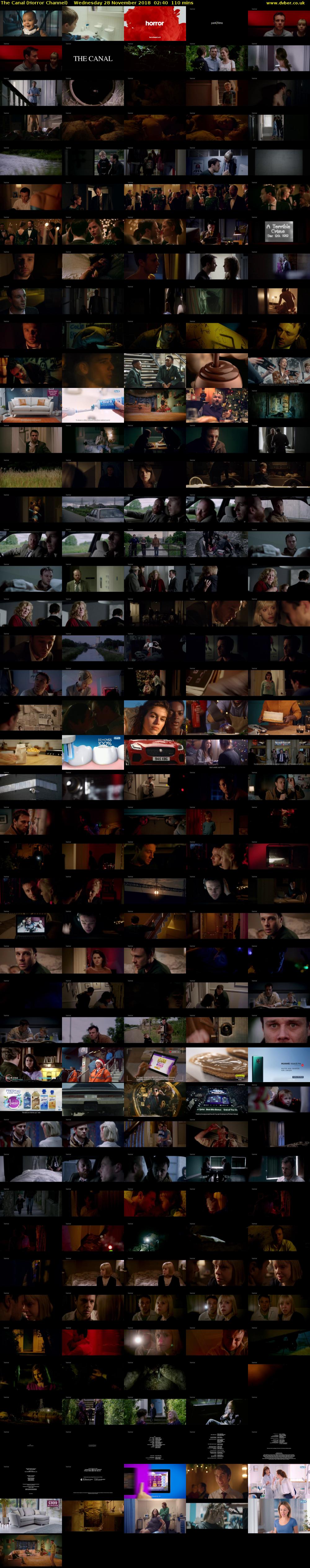 The Canal (Horror Channel) Wednesday 28 November 2018 02:40 - 04:30