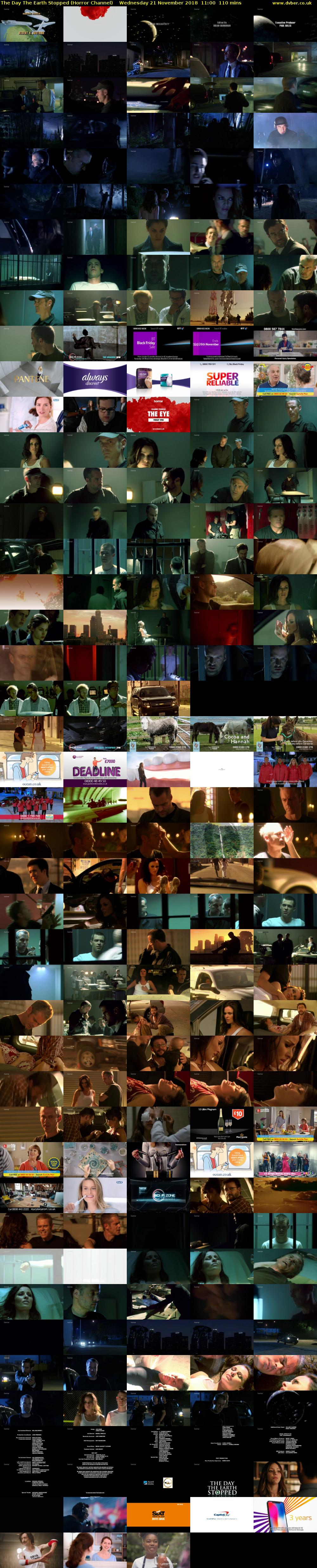 The Day The Earth Stopped (Horror Channel) Wednesday 21 November 2018 11:00 - 12:50