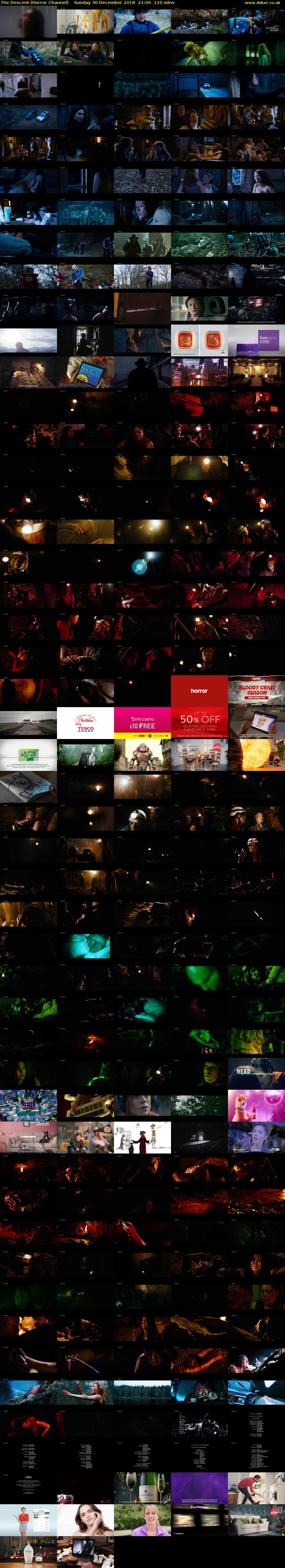 The Descent (Horror Channel) Sunday 30 December 2018 21:00 - 23:00